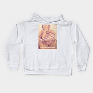 Safe In His Arms Kids Hoodie